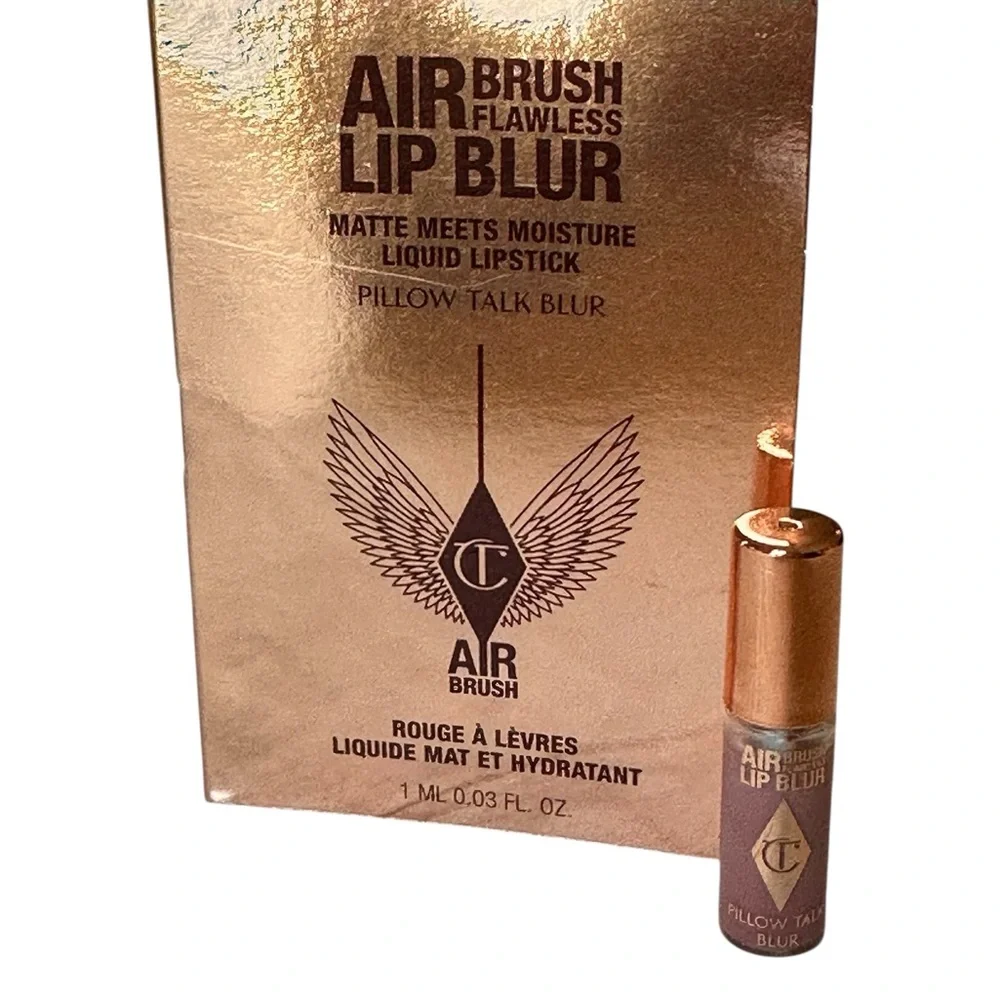 CHARLOTTE TILBURY Airbrush Flawless Matte Pillow Talk Blur‎ Liquid Lipstick NEW
